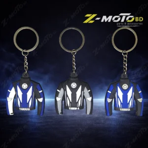 yamaha racing jacket key ring black blue yamaha keychain jacket style black blue yamaha key ring jacket design bd yamaha keychain black blue stripe yamaha racing key ring jacket style